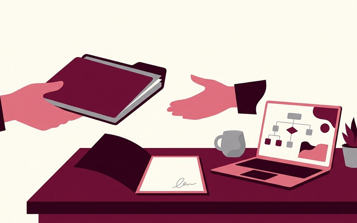 Illustration for the article: How a Rosenberg Business Gets Out of an Accounting Service That Isn't Working